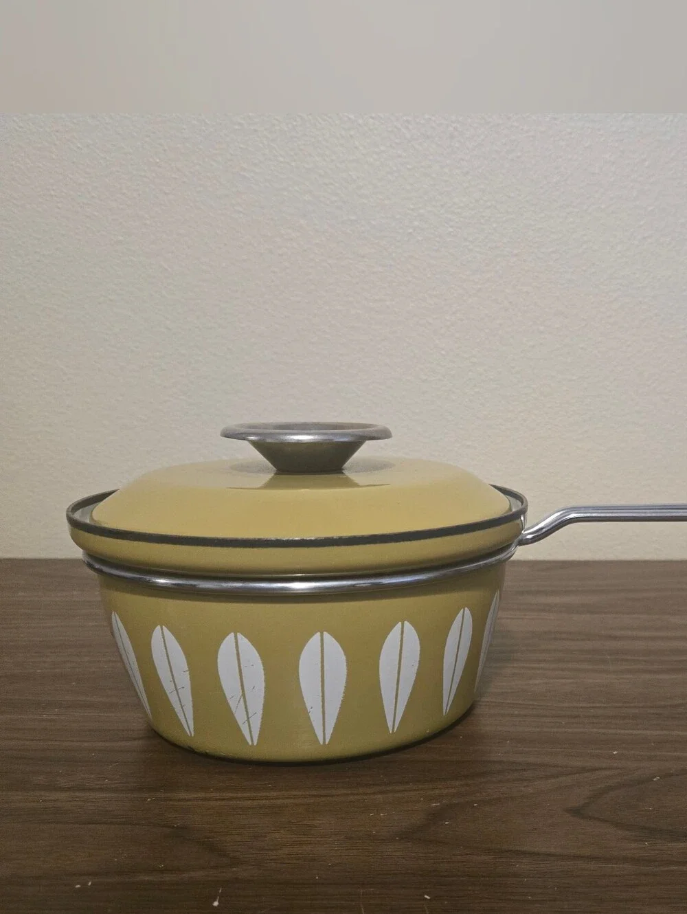 Cathrineholm Green Lotus Sauce Pan 1.5 Qt.